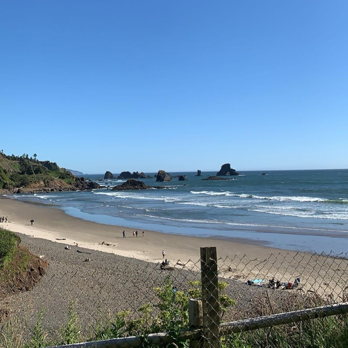 indian beach surf spot in oregon